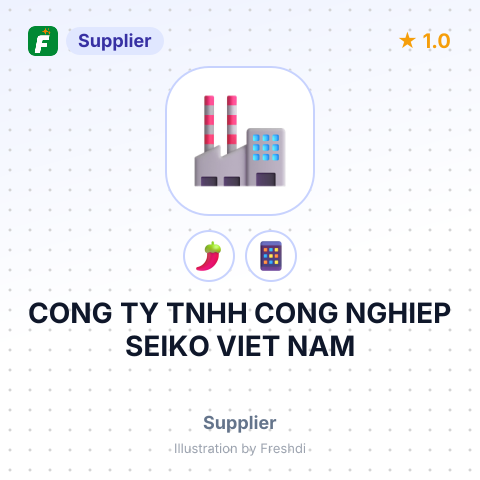 CONG TY TNHH CONG NGHIEP SEIKO VIET NAM – summary card, no photo uploaded yet