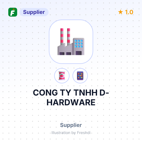 CONG TY TNHH D-HARDWARE – summary card, no photo uploaded yet