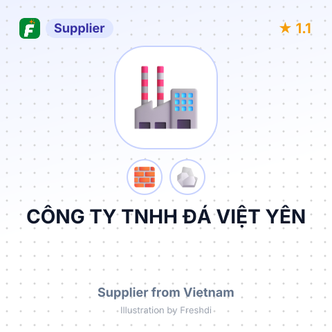 CÔNG TY TNHH ĐÁ VIỆT YÊN – summary card, no photo uploaded yet