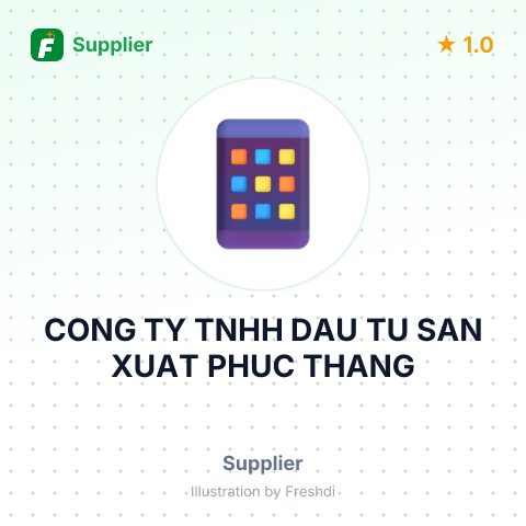 CONG TY TNHH DAU TU SAN XUAT PHUC THANG – summary card, no photo uploaded yet