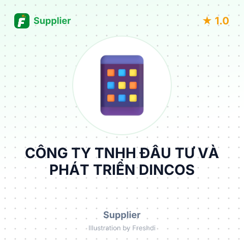 CÔNG TY TNHH ĐẦU TƯ VÀ PHÁT TRIỂN DINCOS – summary card, no photo uploaded yet