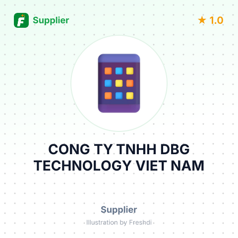 CONG TY TNHH DBG TECHNOLOGY VIET NAM – summary card, no photo uploaded yet