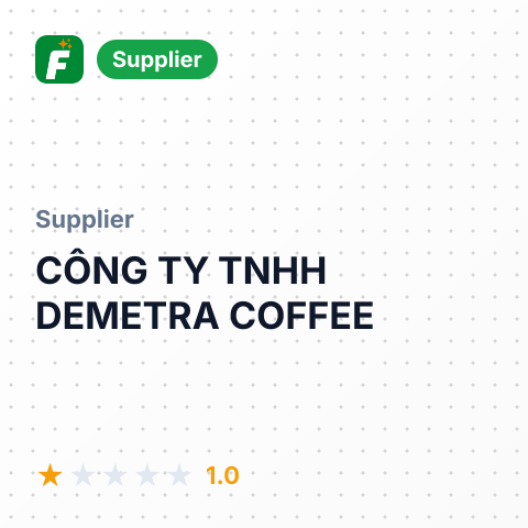 CÔNG TY TNHH DEMETRA COFFEE – summary card, no photo uploaded yet