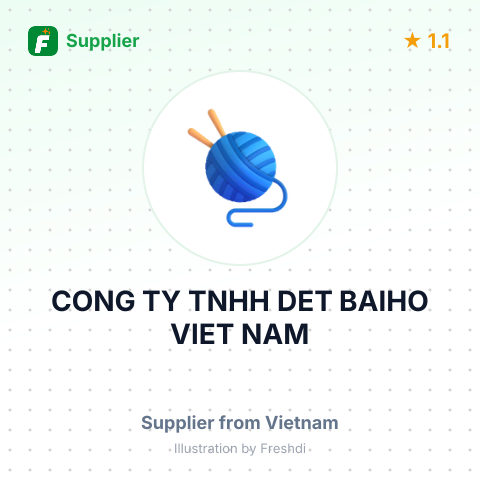 CONG TY TNHH DET BAIHO VIET NAM – summary card, no photo uploaded yet