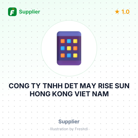 CONG TY TNHH DET MAY RISE SUN HONG KONG VIET NAM – summary card, no photo uploaded yet