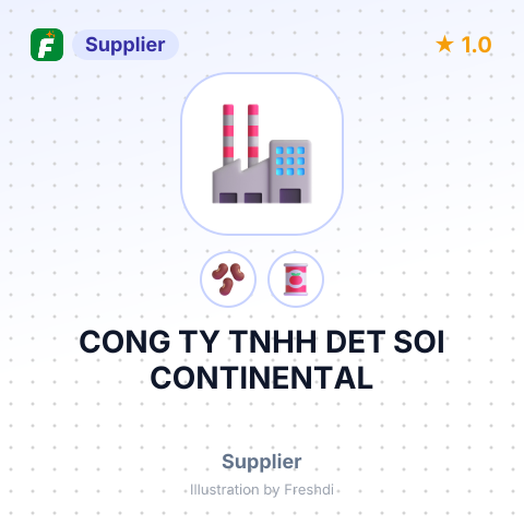 CONG TY TNHH DET SOI CONTINENTAL – summary card, no photo uploaded yet
