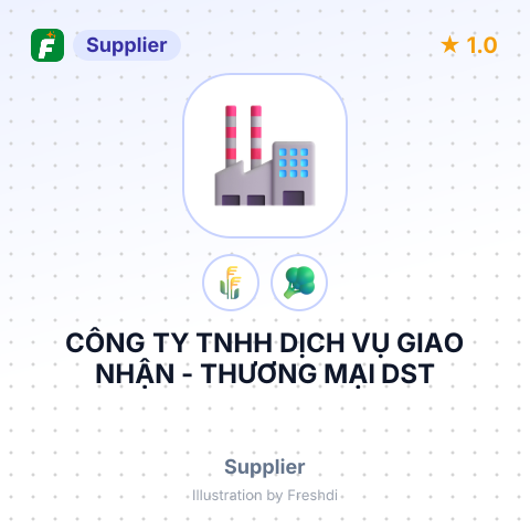 CÔNG TY TNHH DỊCH VỤ GIAO NHẬN - THƯƠNG MẠI DST – summary card, no photo uploaded yet