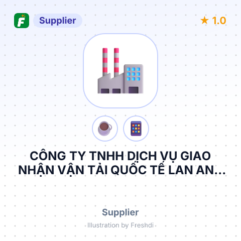 CÔNG TY TNHH DỊCH VỤ GIAO NHẬN VẬN TẢI QUỐC TẾ LAN ANH NHI – summary card, no photo uploaded yet