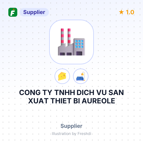 CONG TY TNHH DICH VU SAN XUAT THIET BI AUREOLE – summary card, no photo uploaded yet