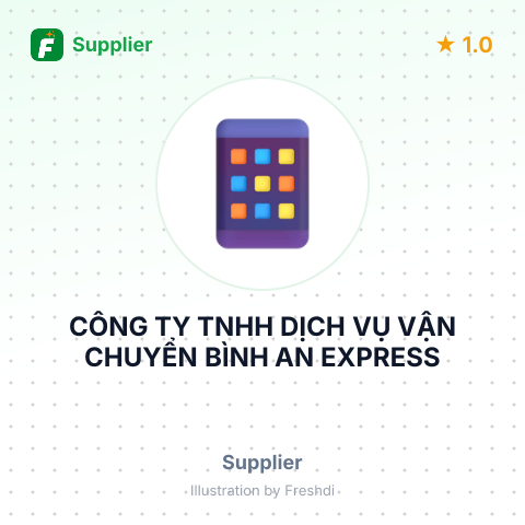 CÔNG TY TNHH DỊCH VỤ VẬN CHUYỂN BÌNH AN EXPRESS – summary card, no photo uploaded yet