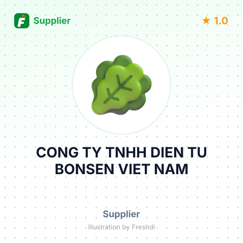 CONG TY TNHH DIEN TU BONSEN VIET NAM – summary card, no photo uploaded yet