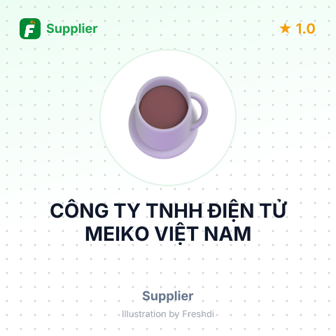 CÔNG TY TNHH ĐIỆN TỬ MEIKO VIỆT NAM – summary card, no photo uploaded yet