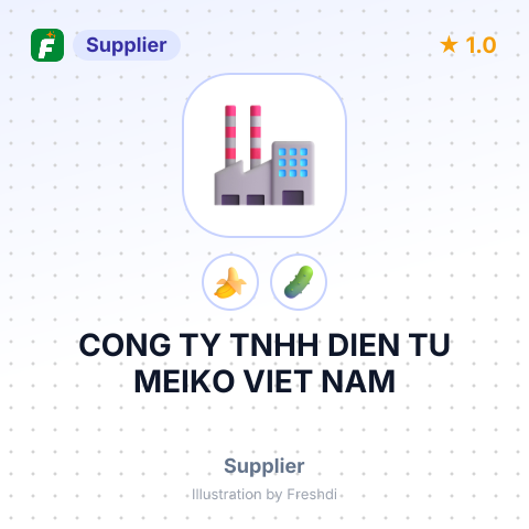 CONG TY TNHH DIEN TU MEIKO VIET NAM – summary card, no photo uploaded yet