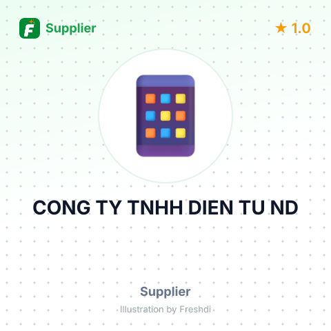 CONG TY TNHH DIEN TU ND – summary card, no photo uploaded yet