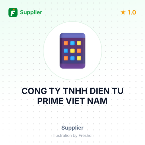 CONG TY TNHH DIEN TU PRIME VIET NAM – summary card, no photo uploaded yet