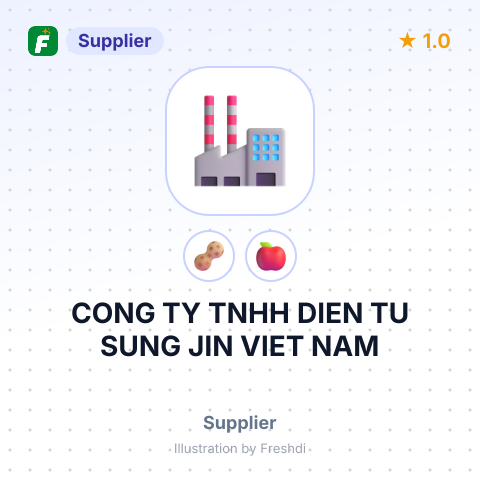 CONG TY TNHH DIEN TU SUNG JIN VIET NAM – summary card, no photo uploaded yet