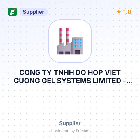 CONG TY TNHH DO HOP VIET CUONG GEL SYSTEMS LIMITED – summary card, no photo uploaded yet
