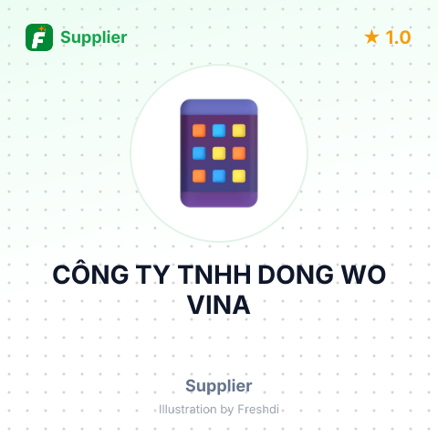 CÔNG TY TNHH DONG WO VINA – summary card, no photo uploaded yet