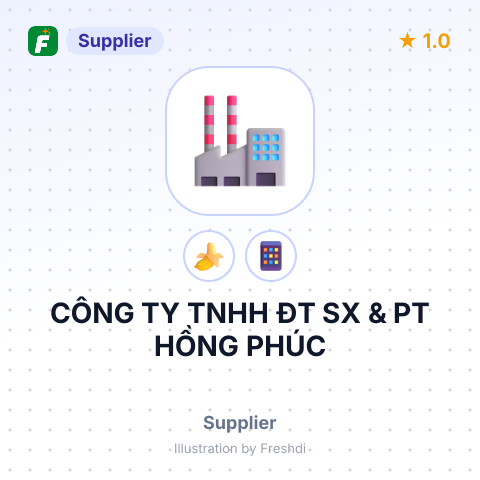 CÔNG TY TNHH ĐT SX & PT HỒNG PHÚC – summary card, no photo uploaded yet