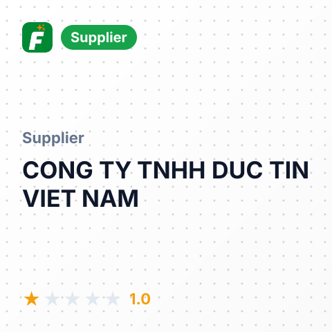 CONG TY TNHH DUC TIN VIET NAM – summary card, no photo uploaded yet