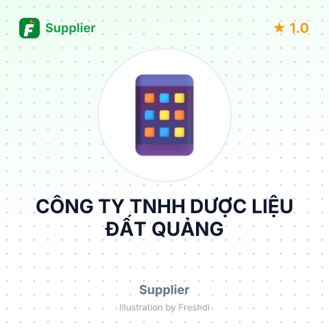 CÔNG TY TNHH DƯỢC LIỆU ĐẤT QUẢNG – summary card, no photo uploaded yet