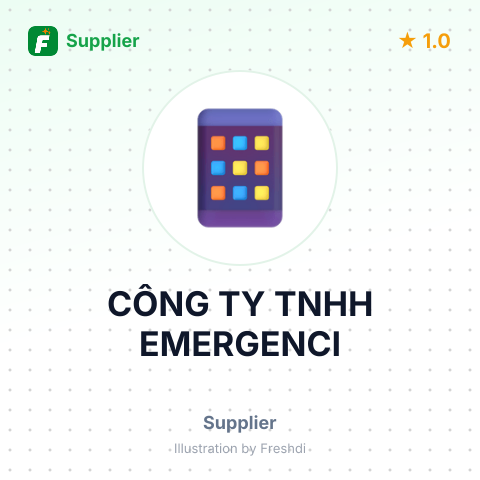 CÔNG TY TNHH EMERGENCI – summary card, no photo uploaded yet