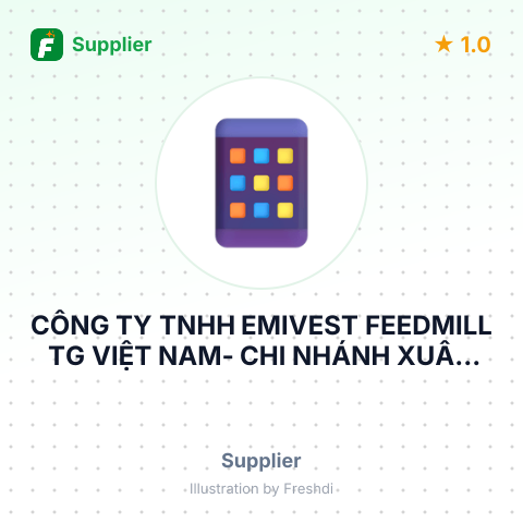 CÔNG TY TNHH EMIVEST FEEDMILL TG VIỆT NAM- CHI NHÁNH XUÂN PHÚ – summary card, no photo uploaded yet