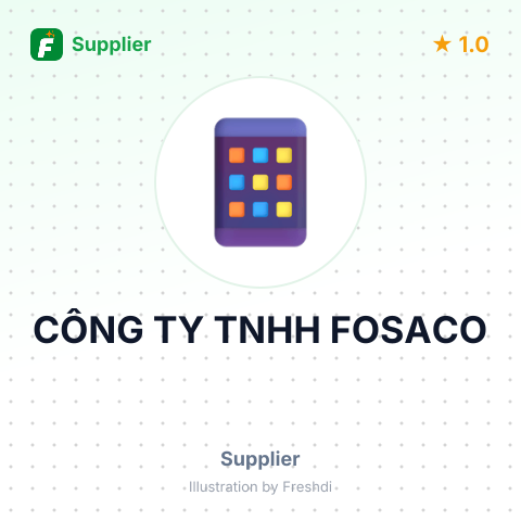 CÔNG TY TNHH FOSACO – summary card, no photo uploaded yet