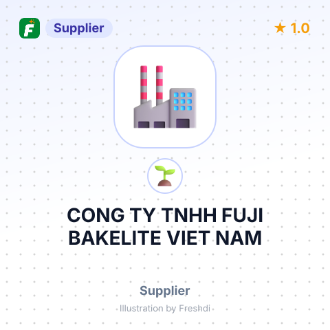 CONG TY TNHH FUJI BAKELITE VIET NAM – summary card, no photo uploaded yet