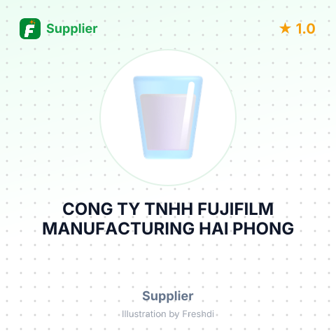 CONG TY TNHH FUJIFILM MANUFACTURING HAI PHONG – summary card, no photo uploaded yet