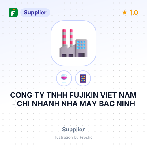 CONG TY TNHH FUJIKIN VIET NAM - CHI NHANH NHA MAY BAC NINH – summary card, no photo uploaded yet