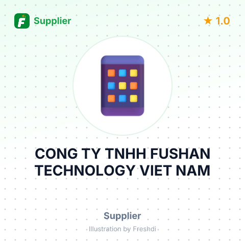 CONG TY TNHH FUSHAN TECHNOLOGY VIET NAM – summary card, no photo uploaded yet