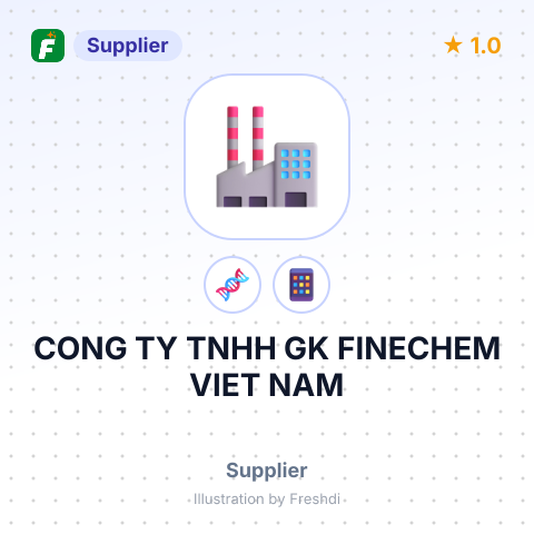 CONG TY TNHH GK FINECHEM VIET NAM – summary card, no photo uploaded yet
