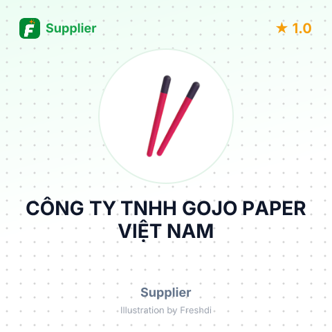 CÔNG TY TNHH GOJO PAPER VIỆT NAM – summary card, no photo uploaded yet