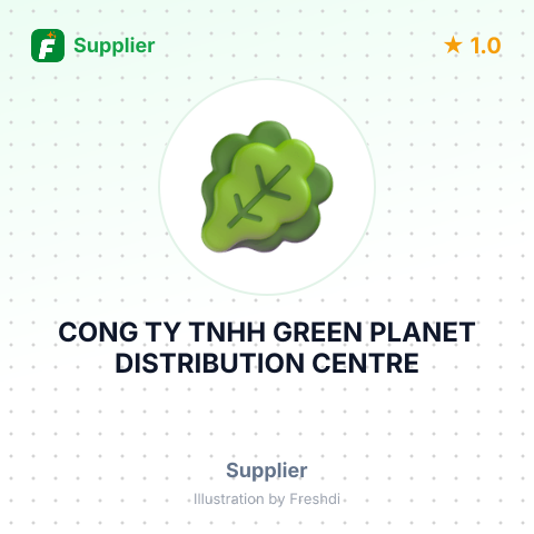 CONG TY TNHH GREEN PLANET DISTRIBUTION CENTRE – summary card, no photo uploaded yet