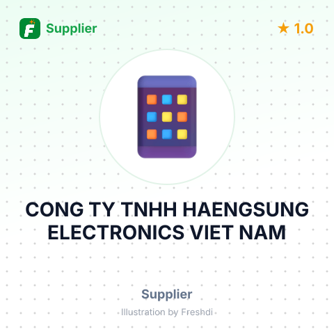 CONG TY TNHH HAENGSUNG ELECTRONICS VIET NAM – summary card, no photo uploaded yet