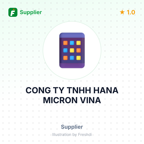 CONG TY TNHH HANA MICRON VINA – summary card, no photo uploaded yet