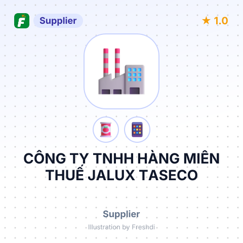 CÔNG TY TNHH HÀNG MIỄN THUẾ JALUX TASECO – summary card, no photo uploaded yet