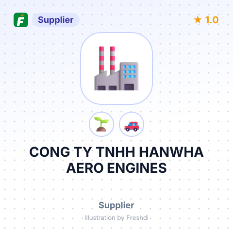 CONG TY TNHH HANWHA AERO ENGINES – summary card, no photo uploaded yet