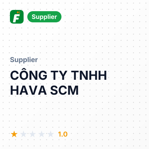 CÔNG TY TNHH HAVA SCM – summary card, no photo uploaded yet