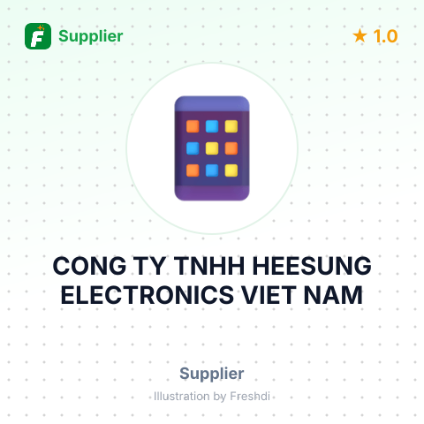 CONG TY TNHH HEESUNG ELECTRONICS VIET NAM – summary card, no photo uploaded yet