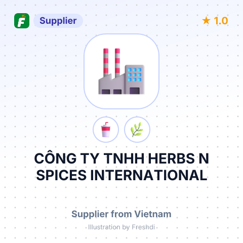 CÔNG TY TNHH HERBS N SPICES INTERNATIONAL – summary card, no photo uploaded yet