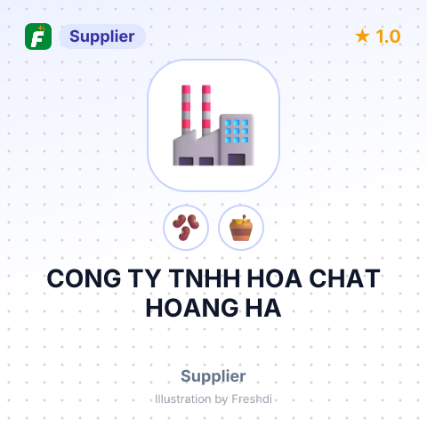 CONG TY TNHH HOA CHAT HOANG HA – summary card, no photo uploaded yet