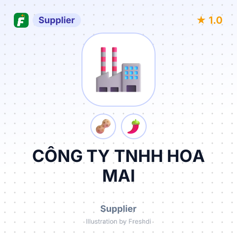 CÔNG TY TNHH HOA MAI – summary card, no photo uploaded yet