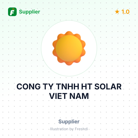 CONG TY TNHH HT SOLAR VIET NAM – summary card, no photo uploaded yet