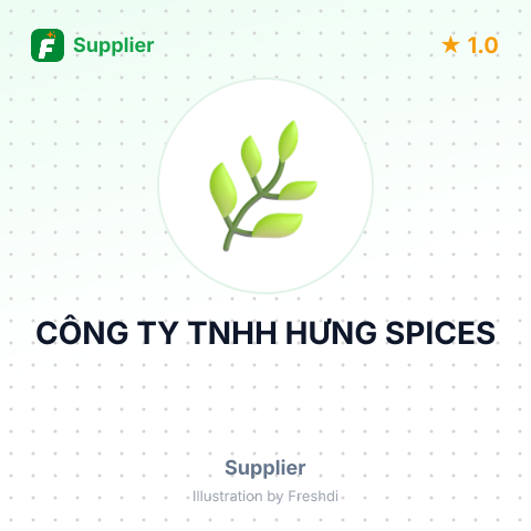 CÔNG TY TNHH HƯNG SPICES – summary card, no photo uploaded yet