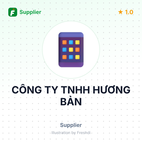 CÔNG TY TNHH HƯƠNG BẢN – summary card, no photo uploaded yet