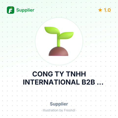 CONG TY TNHH INTERNATIONAL B2B SOLUTION – summary card, no photo uploaded yet