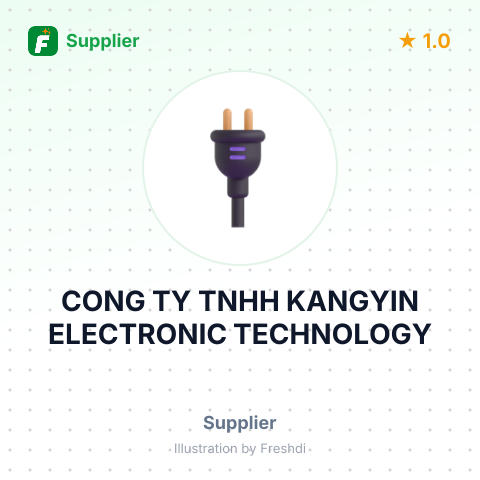 CONG TY TNHH KANGYIN ELECTRONIC TECHNOLOGY – summary card, no photo uploaded yet