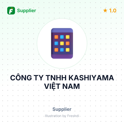 CÔNG TY TNHH KASHIYAMA VIỆT NAM – summary card, no photo uploaded yet